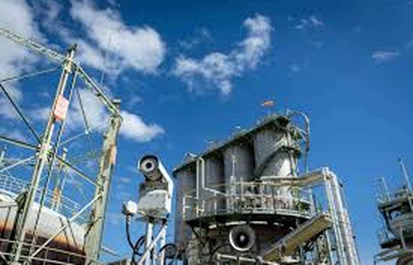Industrial surveillance cameras on pipeline infrastructure